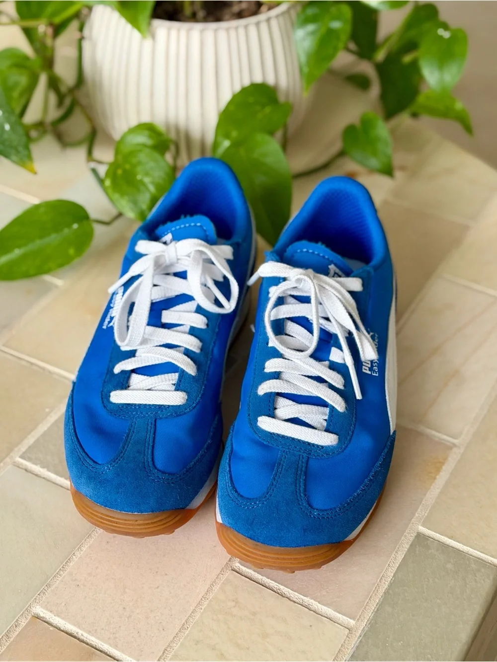 Blue PUMA Easy Rider Women’s Sneakers 9 - Picture 4 of 7